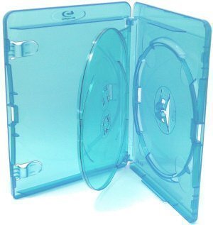 Amaray Leerhülle für Blu-Ray- und DVD, für 3 Discs, Blau, 5 Stück Amaray Leerhülle für Blu-Ray- und DVD, für 3 Discs, Blau, 5 Stück von Amaray