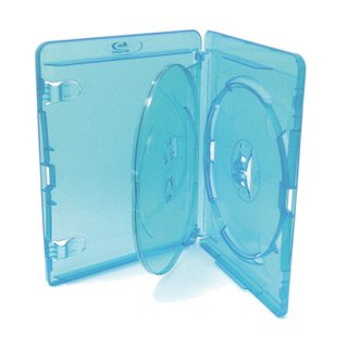 Amaray – Stück 10 Abdeckung für DVD Blu-ray, für 3 Disks die ein, 15 mm hoch von Amaray