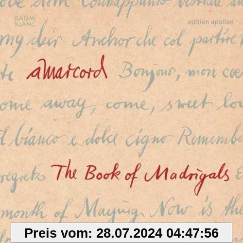 The Book of Madrigals von Amarcord