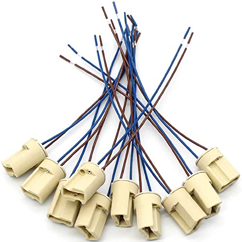 10 Stück Lampensockel Fassung Sockel, G9 Lampenfassungen Teflondraht, Halogenlampen Keramiksteckdose, G9 Lampenfassung 250V G9 Fassung Keramik Lampenfassung 10 Stück Lampensockel Fassung Sockel, G9 Lampenfassungen Teflondraht, Halogenlampen Keramiksteckdose, G9 Lampenfassung 250V G9 Fassung Keramik Lampenfassung von Amasawa