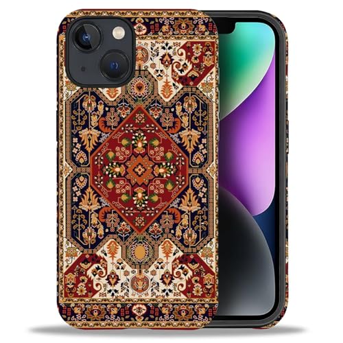 Schutzhülle für iPhone 15, Motiv: Perserteppich, orientalischer Teppich, Fallschutz, weich, stoßfest, für Mädchen, Frauen, Jungen, Männer, Hülle für iPhone 15 Schutzhülle für iPhone 15, Motiv: Perserteppich, orientalischer Teppich, Fallschutz, weich, stoßfest, für Mädchen, Frauen, Jungen, Männer, Hülle für iPhone 15 von Amasnay
