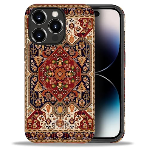 Schutzhülle für iPhone 16 Pro, Motiv: Perserteppich, orientalischer Teppich, Fallschutz, weich, stoßfest, für Mädchen, Frauen, Jungen, Männer, Hülle für iPhone 16 Pro Schutzhülle für iPhone 16 Pro, Motiv: Perserteppich, orientalischer Teppich, Fallschutz, weich, stoßfest, für Mädchen, Frauen, Jungen, Männer, Hülle für iPhone 16 Pro von Amasnay