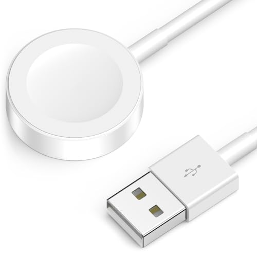 Ladekabel für Apple Watch, Tragbares Schnellladekabel USB Magnetisches Watch Ladestation Schnelles Ladegerät für iWatch Serie 10/9/8/7/6/5/4/3/2 Ultra 2/SE-1M Ladekabel für Apple Watch, Tragbares Schnellladekabel USB Magnetisches Watch Ladestation Schnelles Ladegerät für iWatch Serie 10/9/8/7/6/5/4/3/2 Ultra 2/SE-1M von Amasuki