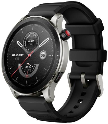 Amazfit GTR 4 Smartwatch 46mm Schwarz von Amazfit