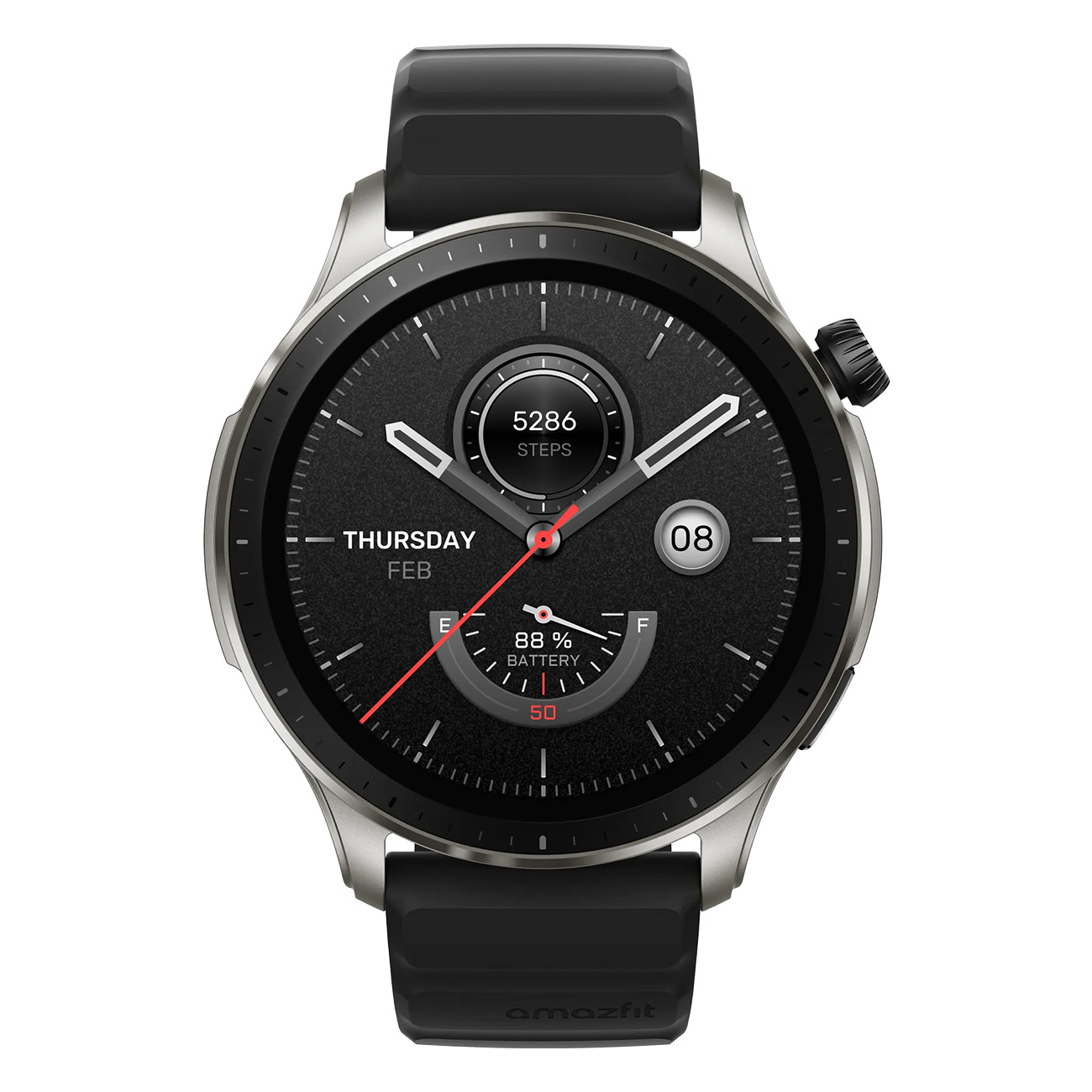 Amazfit GTR 4 schwarz | Smartwatch | 326 ppi | AMOLED | Schrittz?hler | Herzfrequenzsensor | Android, iOS | 2.3 GB | Kalender/ Terminplaner | GPS | von Amazfit