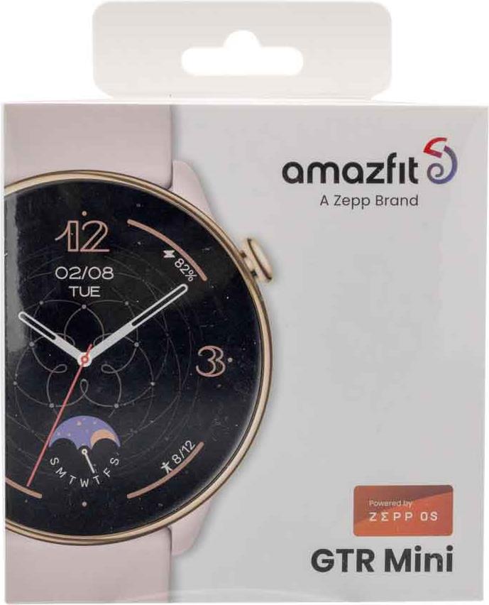 Amazfit GTR Mini A2174 (Misty Pink) Die Amazfit GTR Mini ist eine leichte Fitness-Smartwatch mit edlem Design und umfassenden Funktionen, die ein Gefühl für Stil und Leistung vermitteln (W2174EU2N) von Amazfit