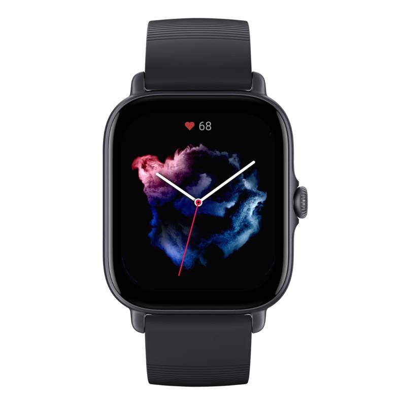 Amazfit GTS 3 Graphitschwarz Aussteller | Smartwatch | AMOLED-Display | Gesundheitsmanagement & pr?zises Tiefschlafmonitoring | 150+ Sportmodi | Blutsauerstoffmessung von Amazfit