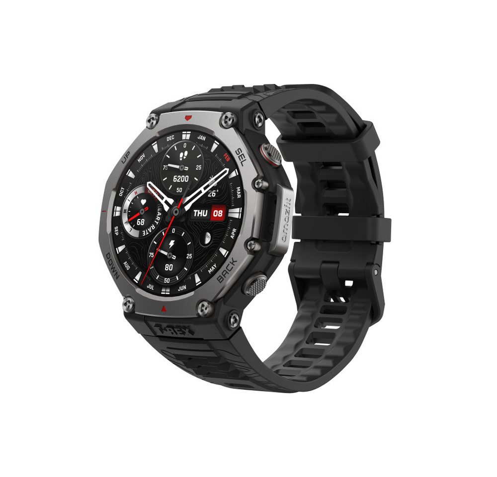 Amazfit T-Rex 3, Onyx Black Smartwatch Smartwatch Amazfit T-Rex 3, Onyx Black Smartwatch Smartwatch von Amazfit