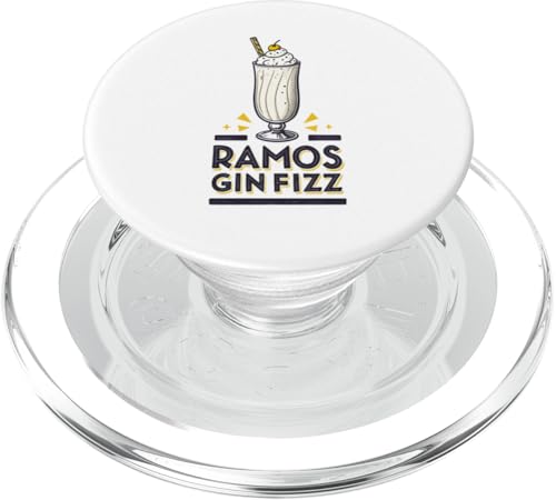 Classic Drink Lover's Ramos Gin Fizz PopSockets PopGrip für MagSafe Classic Drink Lover's Ramos Gin Fizz PopSockets PopGrip für MagSafe von Amazing Drink Designs Co.