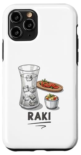 Einzigartige Getränke- und Snack-Illustration Raki Hülle für iPhone 11 Pro Einzigartige Getränke- und Snack-Illustration Raki Hülle für iPhone 11 Pro von Amazing Drink Designs Co.