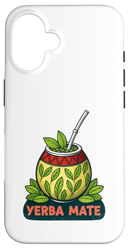 Einzigartiges, klassisches Yerba Mate inspiriertes Design Hülle für iPhone 16 Einzigartiges, klassisches Yerba Mate inspiriertes Design Hülle für iPhone 16 von Amazing Drink Designs Co.