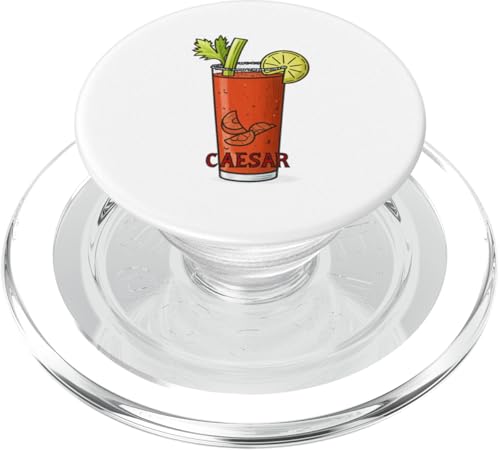 Einzigartiges Caesar-Cocktail-Design für Enthusiasten PopSockets PopGrip für MagSafe Einzigartiges Caesar-Cocktail-Design für Enthusiasten PopSockets PopGrip für MagSafe von Amazing Drink Designs Co.