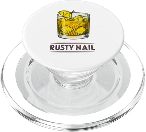 Einzigartiges rostiges Nagelgetränk im Vintage-Stil PopSockets PopGrip für MagSafe Einzigartiges rostiges Nagelgetränk im Vintage-Stil PopSockets PopGrip für MagSafe von Amazing Drink Designs Co.