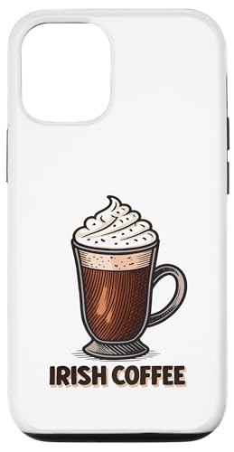 Entzückende irische Kaffee-Illustration mit Schlagsahne Hülle für iPhone 12/12 Pro Entzückende irische Kaffee-Illustration mit Schlagsahne Hülle für iPhone 12/12 Pro von Amazing Drink Designs Co.