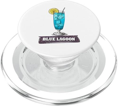 Erfrischende Sommer-Vibes Blue Lagoon PopSockets PopGrip für MagSafe Erfrischende Sommer-Vibes Blue Lagoon PopSockets PopGrip für MagSafe von Amazing Drink Designs Co.