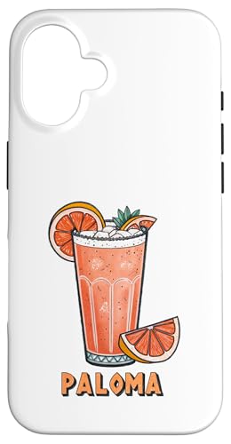 Erfrischendes Paloma-Cocktailgetränk Illustration Hülle für iPhone 16 Erfrischendes Paloma-Cocktailgetränk Illustration Hülle für iPhone 16 von Amazing Drink Designs Co.