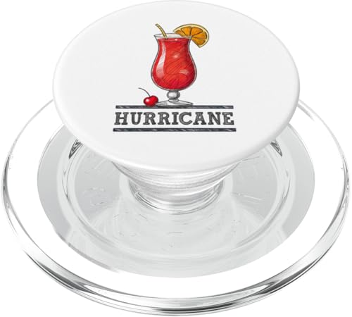 Handgezeichnetes Hurricane Drink Design PopSockets PopGrip für MagSafe Handgezeichnetes Hurricane Drink Design PopSockets PopGrip für MagSafe von Amazing Drink Designs Co.