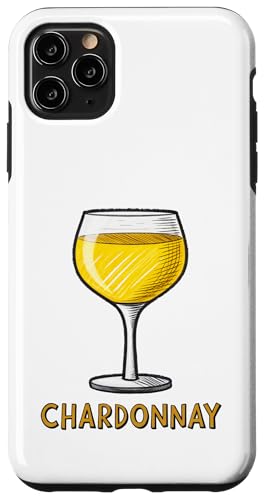 Humorvoller Chardonnay-Weinliebhaber trinken Hülle für iPhone 11 Pro Max Humorvoller Chardonnay-Weinliebhaber trinken Hülle für iPhone 11 Pro Max von Amazing Drink Designs Co.