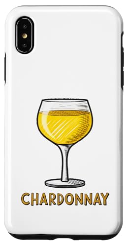 Humorvoller Chardonnay-Weinliebhaber trinken Hülle für iPhone XS Max Humorvoller Chardonnay-Weinliebhaber trinken Hülle für iPhone XS Max von Amazing Drink Designs Co.