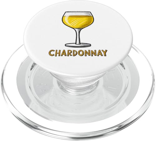 Humorvoller Chardonnay-Weinliebhaber trinken PopSockets PopGrip für MagSafe Humorvoller Chardonnay-Weinliebhaber trinken PopSockets PopGrip für MagSafe von Amazing Drink Designs Co.