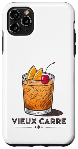 Klassisches, stilvolles Vieux Carre Cocktail-Design Hülle für iPhone 11 Pro Max Klassisches, stilvolles Vieux Carre Cocktail-Design Hülle für iPhone 11 Pro Max von Amazing Drink Designs Co.