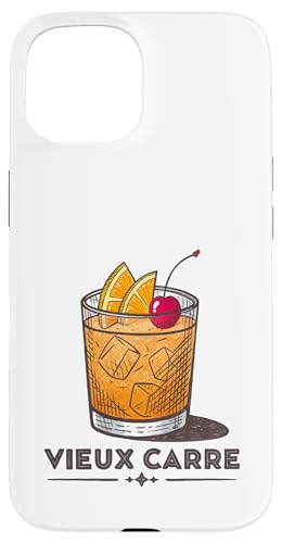 Klassisches, stilvolles Vieux Carre Cocktail-Design Hülle für iPhone 15 Klassisches, stilvolles Vieux Carre Cocktail-Design Hülle für iPhone 15 von Amazing Drink Designs Co.
