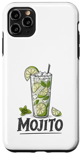Klassisches Mojito-Getränk mit Limetten-Illustration Hülle für iPhone 11 Pro Max Klassisches Mojito-Getränk mit Limetten-Illustration Hülle für iPhone 11 Pro Max von Amazing Drink Designs Co.