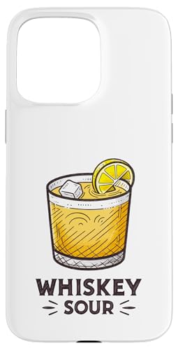 Klassisches erfrischendes Whiskey-Sauer-Design Hülle für iPhone 15 Pro Max Klassisches erfrischendes Whiskey-Sauer-Design Hülle für iPhone 15 Pro Max von Amazing Drink Designs Co.