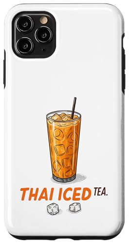 Köstliche erfrischende thailändische Eistee-Illustration Hülle für iPhone 11 Pro Max von Amazing Drink Designs Co.