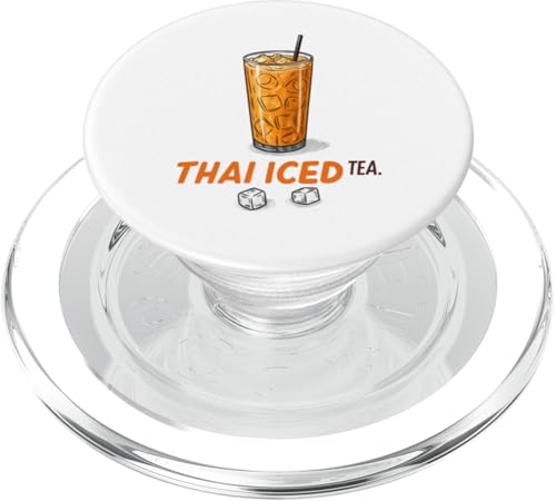 Köstliche erfrischende thailändische Eistee-Illustration PopSockets PopGrip für MagSafe Köstliche erfrischende thailändische Eistee-Illustration PopSockets PopGrip für MagSafe von Amazing Drink Designs Co.