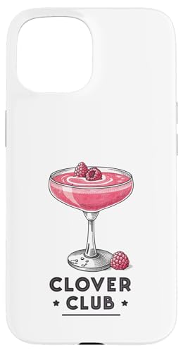 Liebhaber von Retro Clover Club Cocktails Hülle für iPhone 15 Liebhaber von Retro Clover Club Cocktails Hülle für iPhone 15 von Amazing Drink Designs Co.
