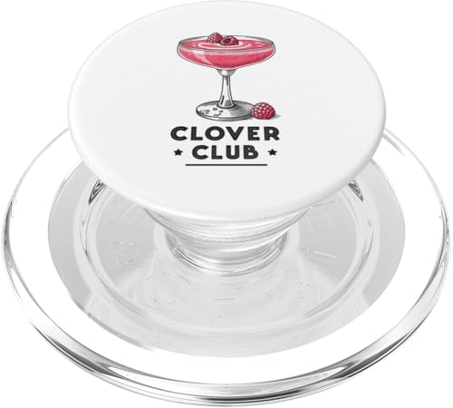 Liebhaber von Retro Clover Club Cocktails PopSockets PopGrip für MagSafe Liebhaber von Retro Clover Club Cocktails PopSockets PopGrip für MagSafe von Amazing Drink Designs Co.