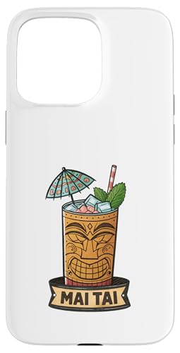 Mai Tai Einzigartiges tropisches Tiki-Getränk-Design Hülle für iPhone 15 Pro Max Mai Tai Einzigartiges tropisches Tiki-Getränk-Design Hülle für iPhone 15 Pro Max von Amazing Drink Designs Co.
