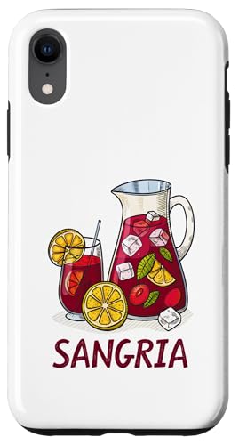 Sangria Erfrischendes Getränk Kunstwerk Getränk Illustration Hülle für iPhone XR Sangria Erfrischendes Getränk Kunstwerk Getränk Illustration Hülle für iPhone XR von Amazing Drink Designs Co.