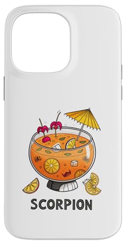 Skorpion Fun Tropical Drink mit Fruchtelementen Hülle für iPhone 14 Pro Max Skorpion Fun Tropical Drink mit Fruchtelementen Hülle für iPhone 14 Pro Max von Amazing Drink Designs Co.