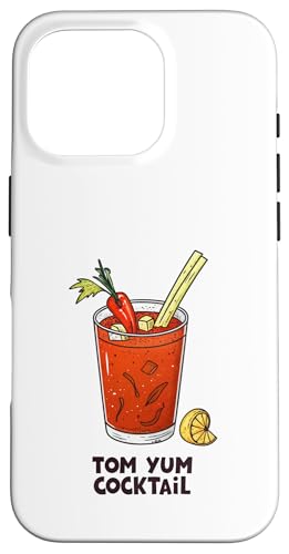 Tom Yum Cocktail-Getränkeliebhaber Hülle für iPhone 16 Pro Tom Yum Cocktail-Getränkeliebhaber Hülle für iPhone 16 Pro von Amazing Drink Designs Co.