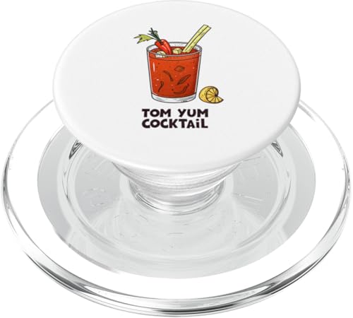 Tom Yum Cocktail-Getränkeliebhaber PopSockets PopGrip für MagSafe Tom Yum Cocktail-Getränkeliebhaber PopSockets PopGrip für MagSafe von Amazing Drink Designs Co.