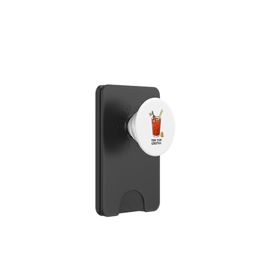 Tom Yum Cocktail-Getränkeliebhaber PopSockets PopWallet für MagSafe Tom Yum Cocktail-Getränkeliebhaber PopSockets PopWallet für MagSafe von Amazing Drink Designs Co.