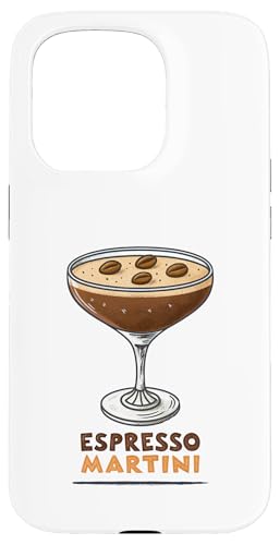 Trendiger Espresso Martini Kaffee Cocktail Hülle für iPhone 15 Pro Trendiger Espresso Martini Kaffee Cocktail Hülle für iPhone 15 Pro von Amazing Drink Designs Co.