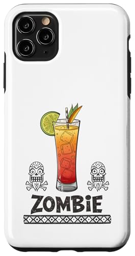 Zombie-Cocktail mit lustigem Totenkopf-Kunst Hülle für iPhone 11 Pro Max Zombie-Cocktail mit lustigem Totenkopf-Kunst Hülle für iPhone 11 Pro Max von Amazing Drink Designs Co.
