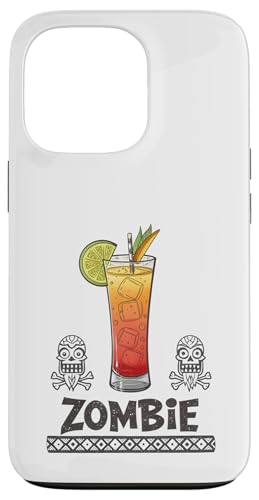 Zombie-Cocktail mit lustigem Totenkopf-Kunst Hülle für iPhone 13 Pro Zombie-Cocktail mit lustigem Totenkopf-Kunst Hülle für iPhone 13 Pro von Amazing Drink Designs Co.