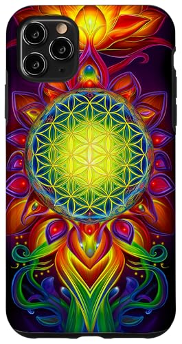 Abstrakte Heilige Geometrie Blume des Lebens Kunst Hülle für iPhone 11 Pro Max Abstrakte Heilige Geometrie Blume des Lebens Kunst Hülle für iPhone 11 Pro Max von Amazing Pattern Design Accessories by AiMaginarium