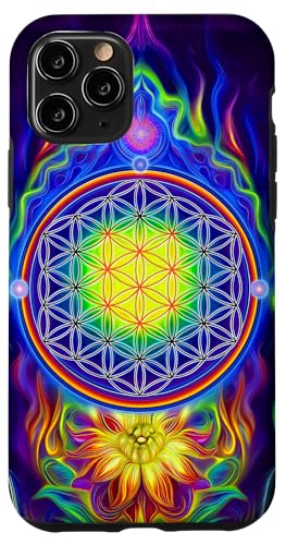Abstrakte Heilige Geometrie Blume des Lebens Kunst Hülle für iPhone 11 Pro Abstrakte Heilige Geometrie Blume des Lebens Kunst Hülle für iPhone 11 Pro von Amazing Pattern Design Accessories by AiMaginarium
