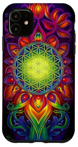 Abstrakte Heilige Geometrie Blume des Lebens Kunst Hülle für iPhone 11 Abstrakte Heilige Geometrie Blume des Lebens Kunst Hülle für iPhone 11 von Amazing Pattern Design Accessories by AiMaginarium
