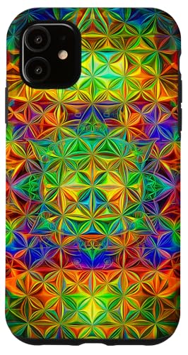 Abstrakte Heilige Geometrie Blume des Lebens Kunst Hülle für iPhone 11 Abstrakte Heilige Geometrie Blume des Lebens Kunst Hülle für iPhone 11 von Amazing Pattern Design Accessories by AiMaginarium