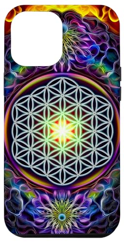 Abstrakte Heilige Geometrie Blume des Lebens Kunst Hülle für iPhone 12 Pro Max Abstrakte Heilige Geometrie Blume des Lebens Kunst Hülle für iPhone 12 Pro Max von Amazing Pattern Design Accessories by AiMaginarium