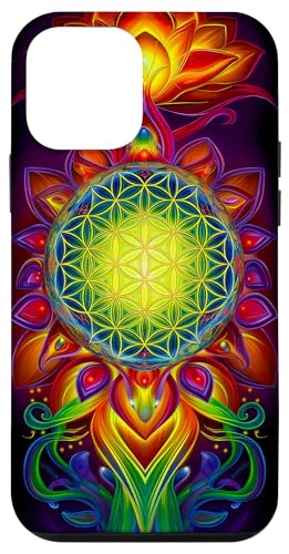 Abstrakte Heilige Geometrie Blume des Lebens Kunst Hülle für iPhone 12 mini Abstrakte Heilige Geometrie Blume des Lebens Kunst Hülle für iPhone 12 mini von Amazing Pattern Design Accessories by AiMaginarium
