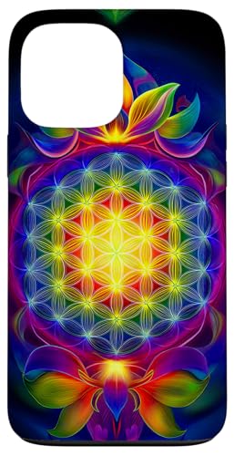 Abstrakte Heilige Geometrie Blume des Lebens Kunst Hülle für iPhone 13 Pro Max Abstrakte Heilige Geometrie Blume des Lebens Kunst Hülle für iPhone 13 Pro Max von Amazing Pattern Design Accessories by AiMaginarium