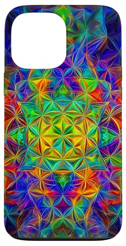 Abstrakte Heilige Geometrie Blume des Lebens Kunst Hülle für iPhone 13 Pro Max Abstrakte Heilige Geometrie Blume des Lebens Kunst Hülle für iPhone 13 Pro Max von Amazing Pattern Design Accessories by AiMaginarium