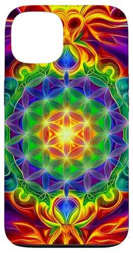 Abstrakte Heilige Geometrie Blume des Lebens Kunst Hülle für iPhone 13 Abstrakte Heilige Geometrie Blume des Lebens Kunst Hülle für iPhone 13 von Amazing Pattern Design Accessories by AiMaginarium